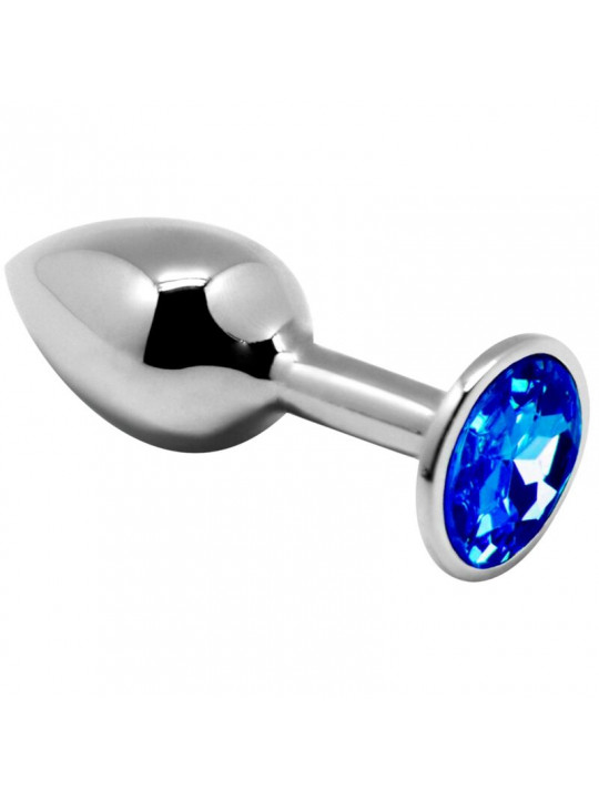 ALIVE - PIACERE ANALE MINI PLUG METAL BLU TAGLIA M