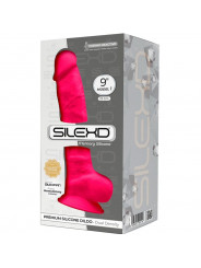 SILEXD - MODELLO 1 PENE REALISTICO PREMIUM SILEXPAN SILICONE FUCSIA 23 CM