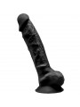 SILEXD - MODELLO 1 PENE REALISTICO PREMIUM SILEXPAN SILICONE NERO 23 CM