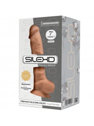 SILEXD - MODELLO 1 PENE REALISTICO PREMIUM SILEXPAN SILICONE CARAMEL 17.5 CM