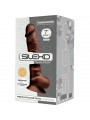 SILEXD - MODELLO 1 PENE REALISTICO PREMIUM SILEXPAN SILICONE MARRONE 17.5 CM