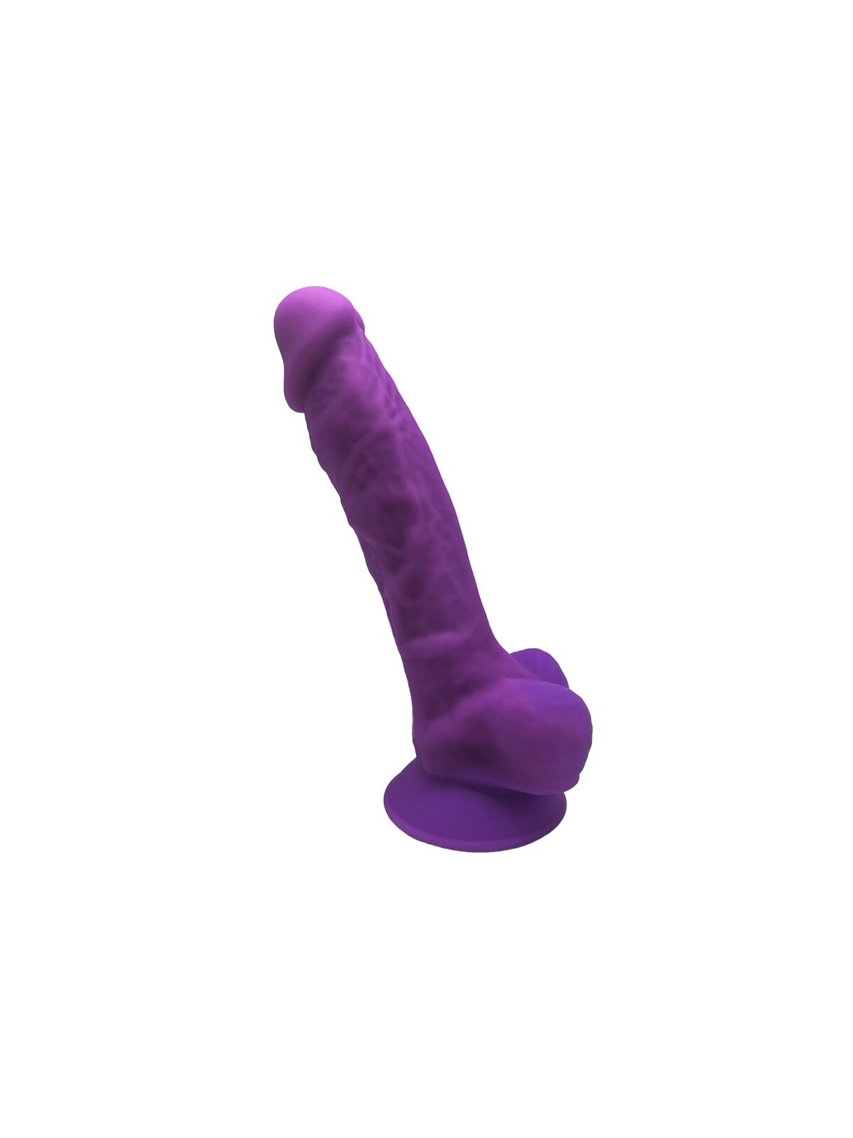 SILEXD - MODELLO 1 PENE REALISTICO PREMIUM SILEXPAN SILICONE VIOLA 17.5 CM