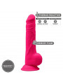 SILEXD - MODELLO 1 PENE REALISTICO PREMIUM SILEXPAN SILICONE FUCSIA 24 CM