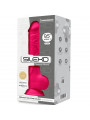 SILEXD - MODELLO 1 PENE REALISTICO PREMIUM SILEXPAN SILICONE FUCSIA 24 CM