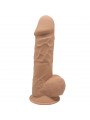 SILEXD - MODELLO 1 PENE REALISTICO PREMIUM SILEXPAN SILICONE CARAMEL 21.5 CM