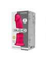 SILEXD - MODELLO 2 PENE REALISTICO PREMIUM SILEXPAN SILICONE FUCSIA 23 CM