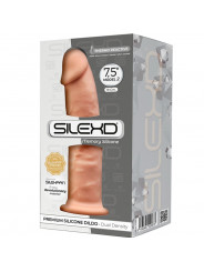 SILEXD - MODELLO 2 PENE REALISTICO PREMIUM SILEXPAN SILICONE 19 CM