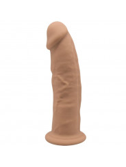 SILEXD - MODELLO 2 PENE REALISTICO PREMIUM SILEXPAN SILICONE CARAMEL 19 CM