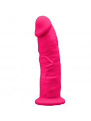 SILEXD - MODELLO 2 PENE REALISTICO PREMIUM SILEXPAN SILICONE FUCSIA 19 CM