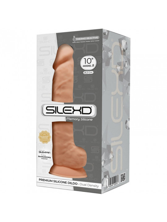 SILEXD - MODELLO 1 PENE REALISTICO PREMIUM SILEXPAN SILICONE 26.6 CM