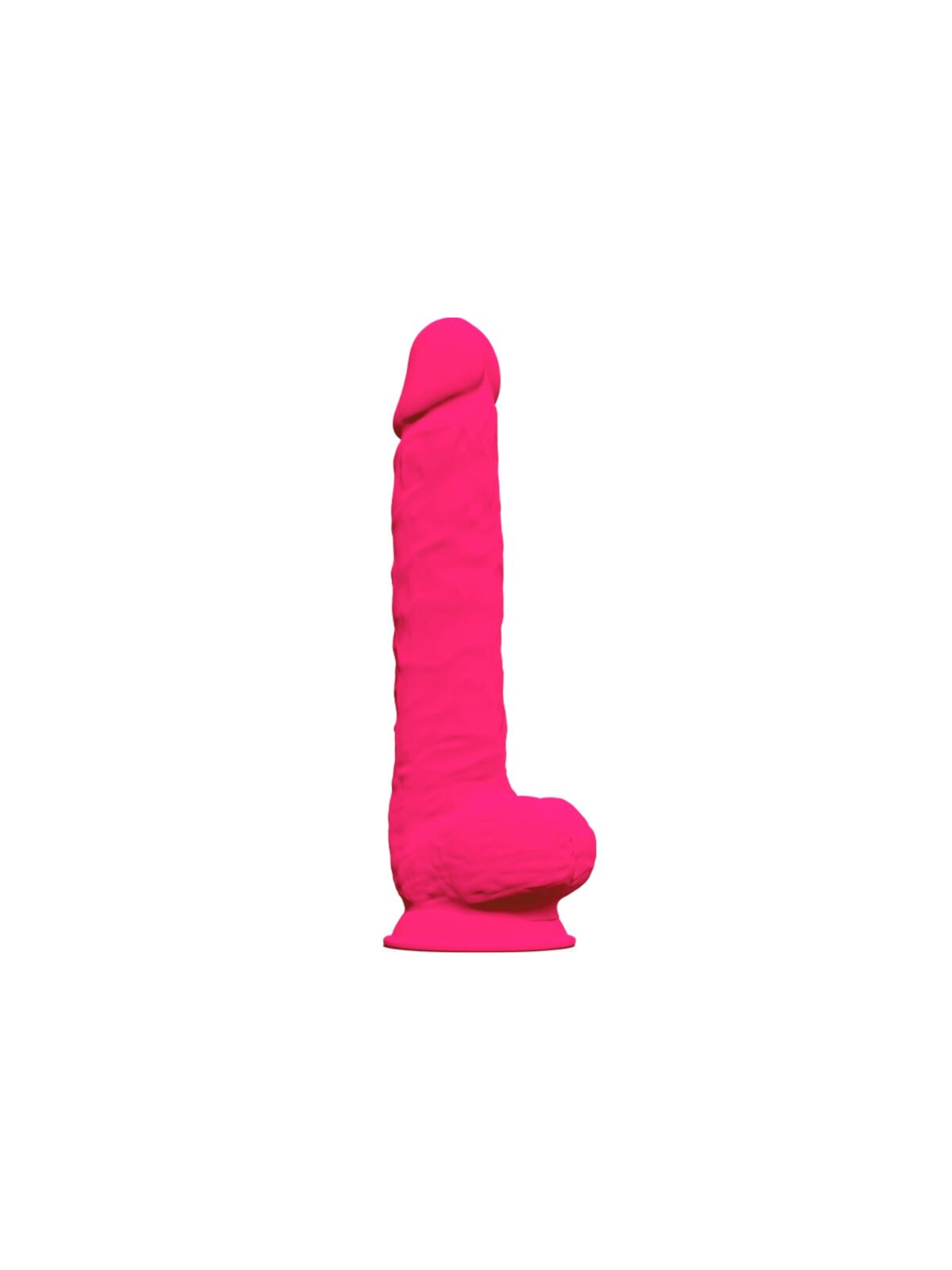 SILEXD - MODELLO 1 PENE REALISTICO PREMIUM SILEXPAN SILICONE FUCSIA 38 CM