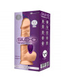 SILEXD - MODELLO 1 VIBRATORE PENE REALISTICO IN SILICONE PREMIUM SILEXPAN TELECOMANDO 21.8 CM