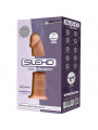 SILEXD - MODELLO 1 VIBRATORE PER PENE REALISTICO IN SILICONE PREMIUM SILEXPAN 17.5 CM