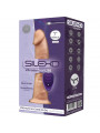 SILEXD - MODELLO 1 VIBRATORE PENE REALISTICO IN SILICONE PREMIUM SILEXPAN TELECOMANDO 17.5 CM