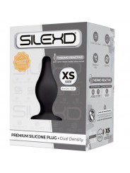 SILEXD - MODELLO 2 PLUG ANALE PREMIUM SILEXPAN SILICONE PREMIUM TERMOREATTIVO TAGLIA XS