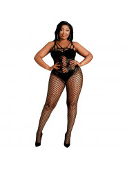 MOONLIGHT - BODYSTOCKING MODELLO 4 NERO TAGLIA FORTE