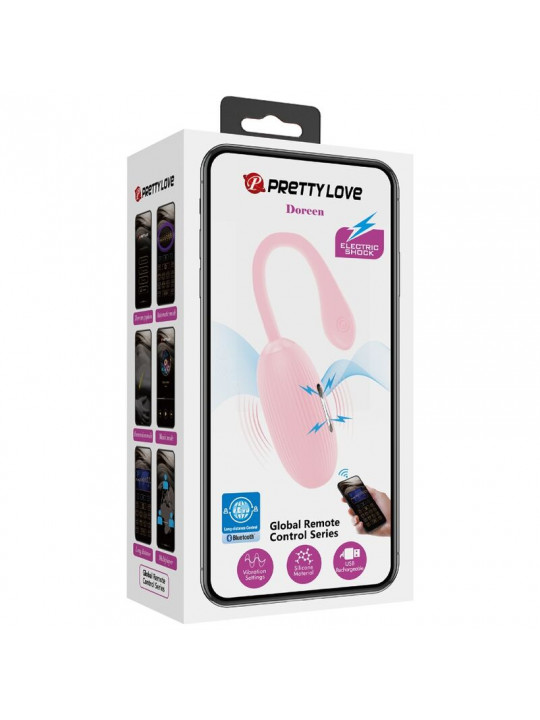 PRETTY LOVE - UOVO VIBRANTE RICARICABILE DOREEN PINK