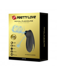 PRETTY LOVE - MASSAGGIATORE AD ASPIRAZIONE DI LUSSO RICARICABILE NERO