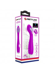 PRETTY LOVE - VIBRATORE ELETTROSHOCK RICARICABILE HECTOR IMPERMEABILE VIOLA