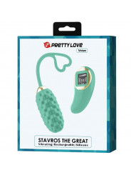 PRETTY LOVE - UOVO VIBRANTE CON TELECOMANDO VERDE VIVIAN