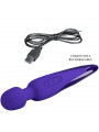 PRETTY LOVE - ANTONY YOUTH VIBRATORE WAND VIOLETTO EFFETTO CALORE