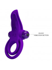 PRETTY LOVE - ANELLO VIBRANTE PER PENE VIOLA