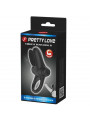 PRETTY LOVE - ANELLO VIBRATORE II PER IL PENE NERO