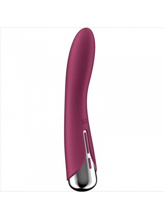 SATISFYER - SPINNING VIBE 1 VIBRATORE G-SPOT ROTATOR ROSSO