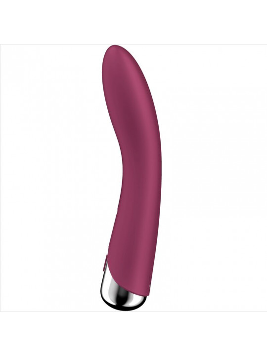 SATISFYER - SPINNING VIBE 1 VIBRATORE G-SPOT ROTATOR ROSSO