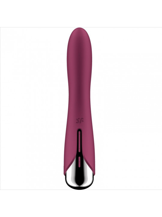 SATISFYER - SPINNING VIBE 1 VIBRATORE G-SPOT ROTATOR ROSSO