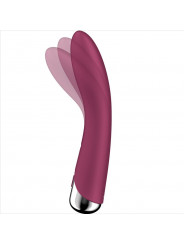 SATISFYER - SPINNING VIBE 1 VIBRATORE G-SPOT ROTATOR ROSSO