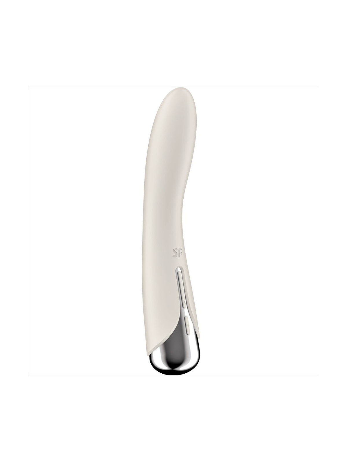 SATISFYER - VIBRATORE ROTATORE SPINNING VIBE 1 G-SPOT BEIGE