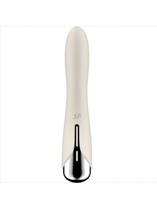 SATISFYER - VIBRATORE ROTATORE SPINNING VIBE 1 G-SPOT BEIGE