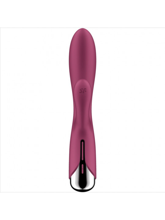 SATISFYER - SPINNING RABBIT 1 CLITORIDE E STIMOLAZIONE DEL PUNTO G ROSSO