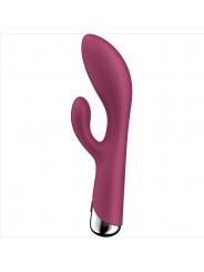 SATISFYER - SPINNING RABBIT 1 CLITORIDE E STIMOLAZIONE DEL PUNTO G ROSSO