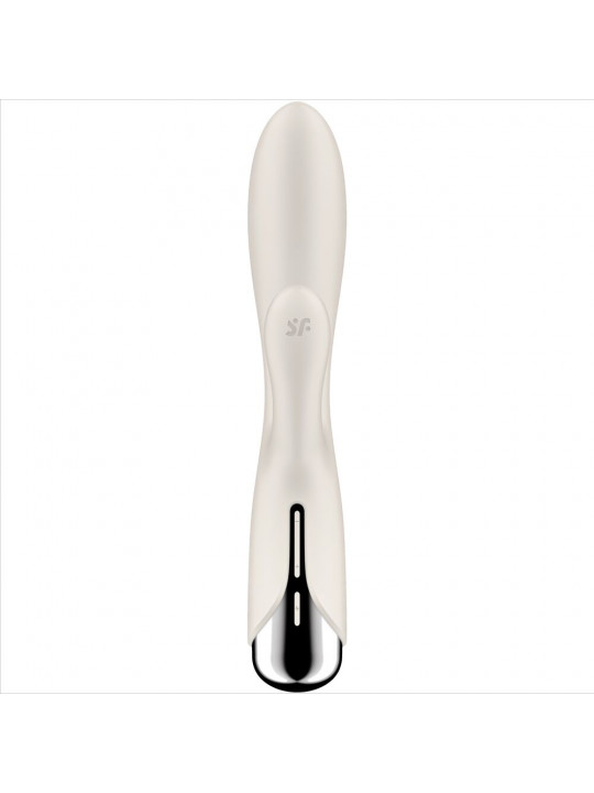 SATISFYER - SPINNING RABBIT 1 STIMOLAZIONE CLITORIDE E PUNTO G BEIGE