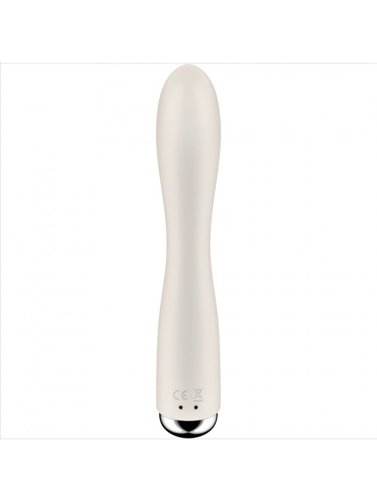 SATISFYER - SPINNING RABBIT 1 STIMOLAZIONE CLITORIDE E PUNTO G BEIGE