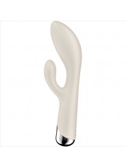 SATISFYER - SPINNING RABBIT 1 STIMOLAZIONE CLITORIDE E PUNTO G BEIGE