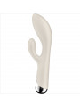 SATISFYER - SPINNING RABBIT 1 STIMOLAZIONE CLITORIDE E PUNTO G BEIGE