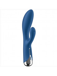 SATISFYER - SPINNING RABBIT 1 STIMOLAZIONE CLITORIDE E PUNTO G BLU