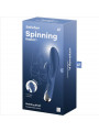 SATISFYER - SPINNING RABBIT 1 STIMOLAZIONE CLITORIDE E PUNTO G BLU