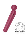 SATISFYER - MASSAGGIATORE VIBRATORE PLANET WAND-ER BERRY