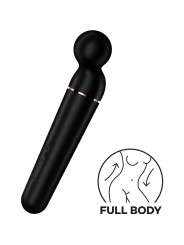 SATISFYER - MASSAGGIATORE VIBRATORE PLANET WAND-ER NERO