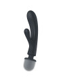 SATISFYER - MASSAGGIATORE VIBRATORE CONIGLIO TRIPLE LOVER GRIGIO