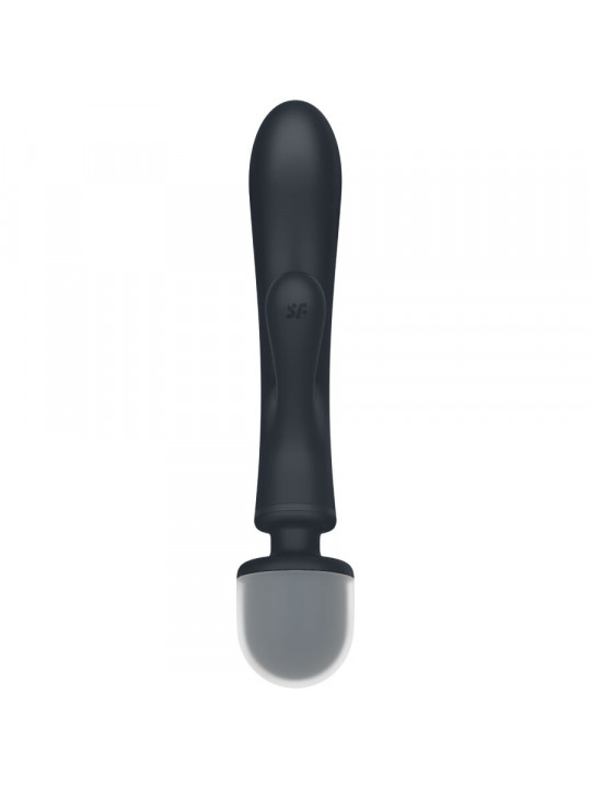 SATISFYER - MASSAGGIATORE VIBRATORE CONIGLIO TRIPLE LOVER GRIGIO