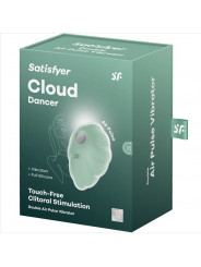 SATISFYER - VIBRATORE CLOUD DANCER GREEN AIR PULSE