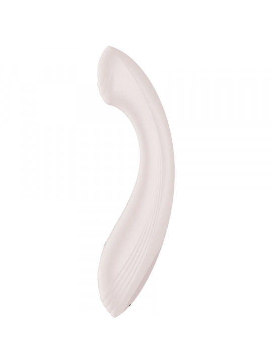 SATISFYER - G-FORCE STIMOLATORE VIBRATORE G-SPOT BEIGE