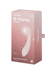 SATISFYER - G-FORCE STIMOLATORE VIBRATORE G-SPOT BEIGE