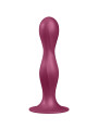 SATISFYER - DILDO IN SILICONE DOPPIA PALLA GRANATO