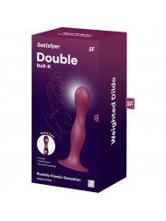 SATISFYER - DILDO IN SILICONE DOPPIA PALLA GRANATO